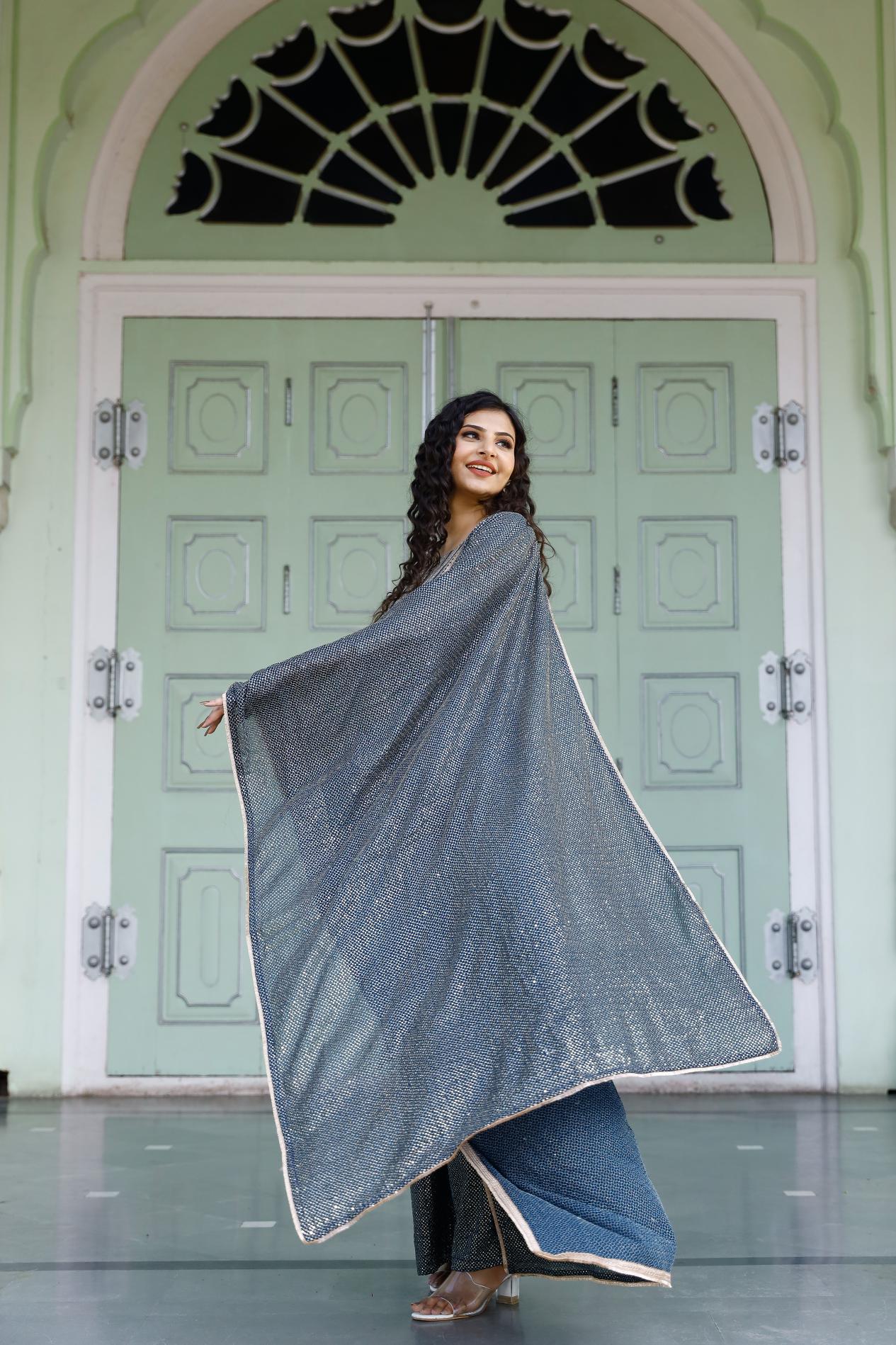 Sitara Georgette Zari Suit Set