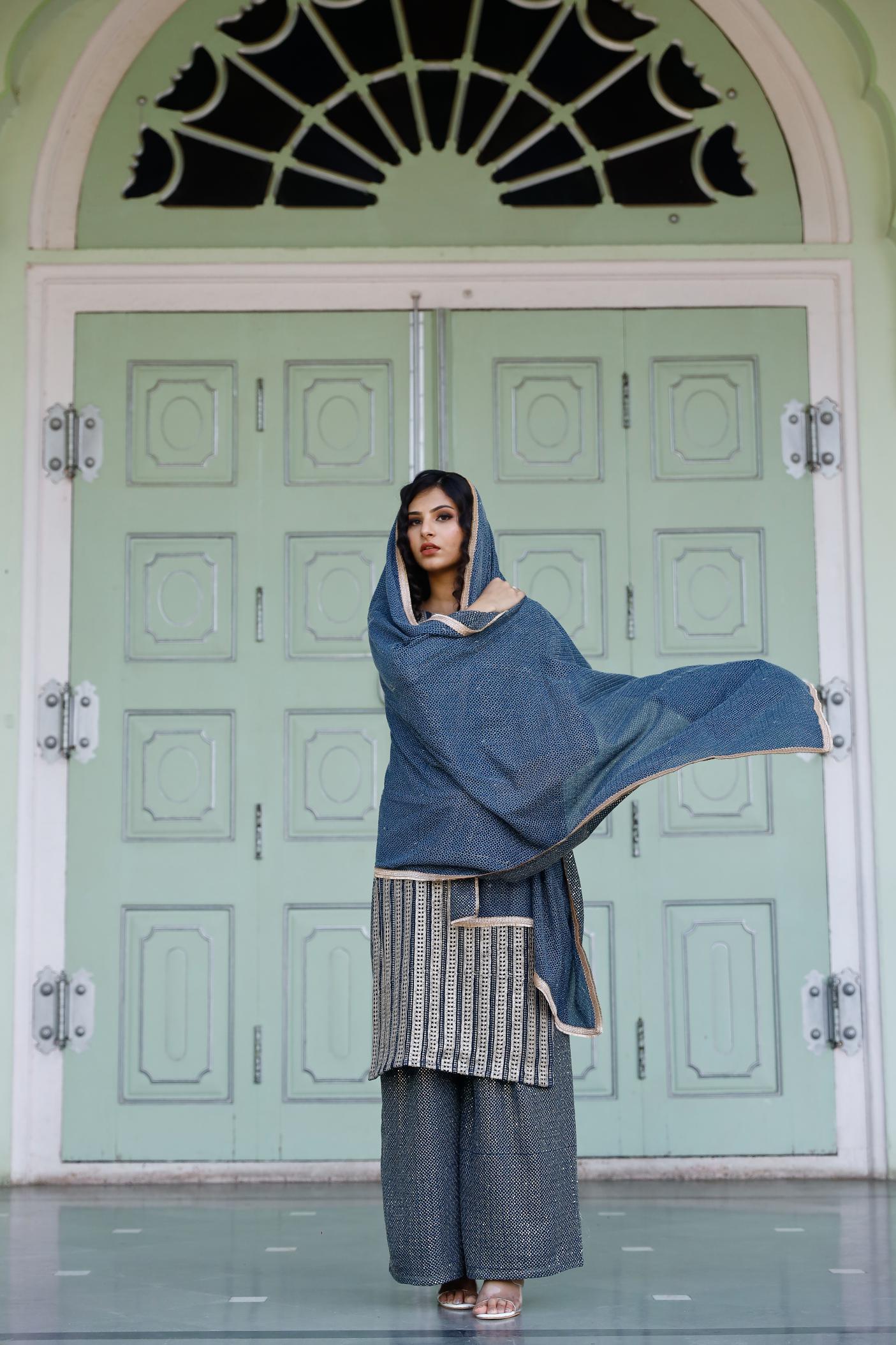 Sitara Georgette Zari Suit Set