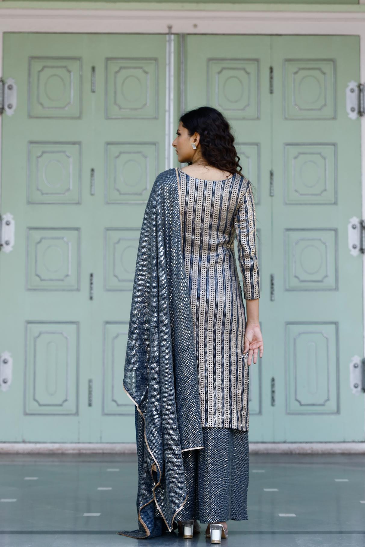 Sitara Georgette Zari Suit Set