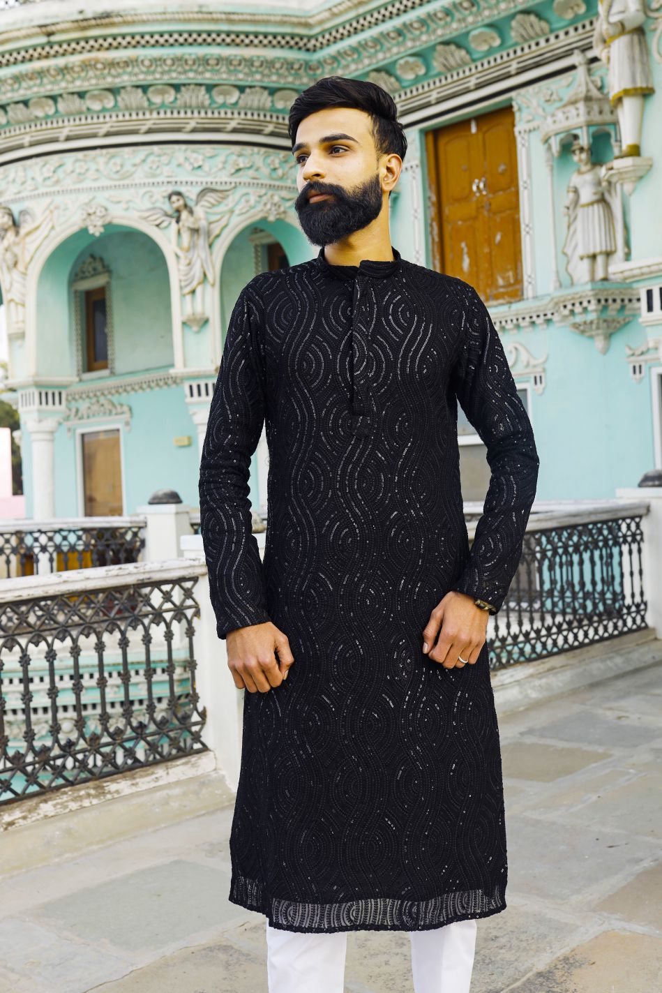 All Black lahar Couple Set