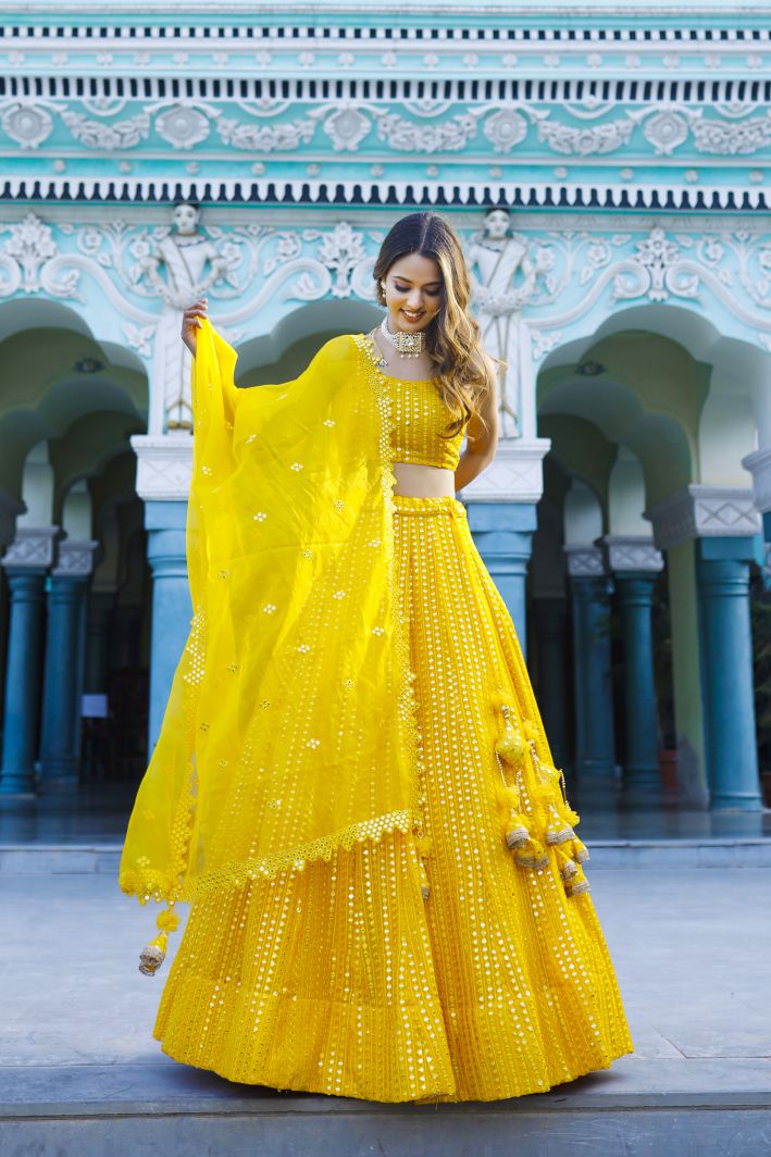 Bright Yellow Couple Set