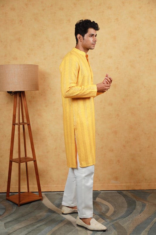 Sunshine Yellow kurta set