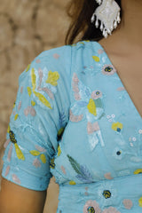 Divi Bird Detailing Lehenga Set