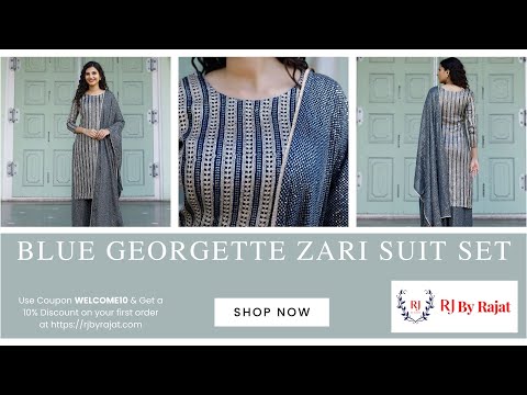Sitara Georgette Zari Suit Set